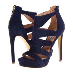 Navy Steve Madden Heels
